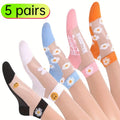 Pack of 10pcs (5 Pairs) of Women'S Socks with Sunflower, Cute And Comfortable Breathable Boat Socks, Breathable And Lightweight, Transparent Short Socks, Popular And Cute Holiday Gifts